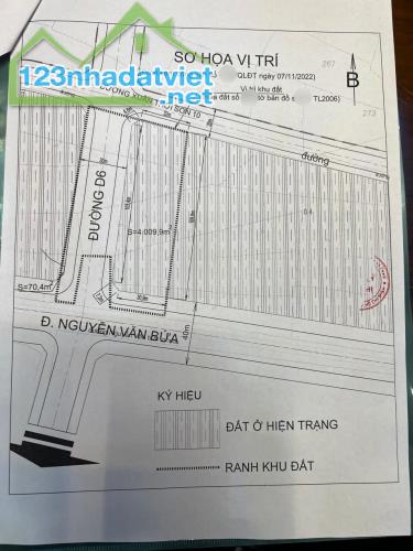 Bán Gấp Đất MT Nguyễn Văn Bứa Hóc Môn 7651m2 Chỉ 110 Tỷ - 3