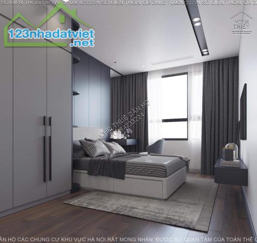 (Chung Cư Vinhomes D’capitale Trần duy hưng) Cho Thuê Căn 2 Ngủ Full Nội Thất giá tốt - 2