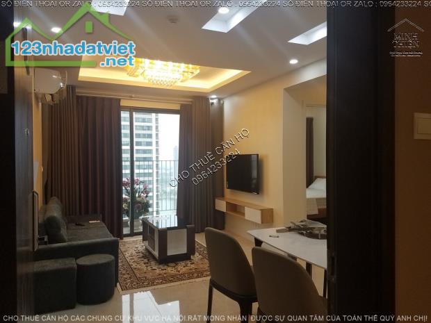 (Chung Cư Vinhomes D’capitale Trần duy hưng) Cho Thuê Căn 2 Ngủ Full giá thuê linh động