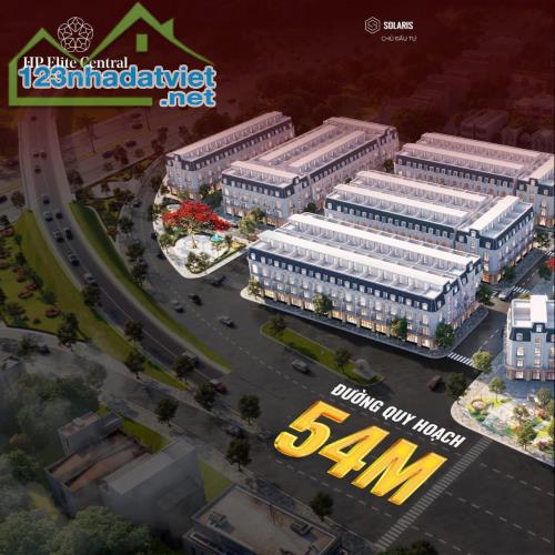 Sở hữu liền kề, Shophouse dự án HP Elite Central Kiến An, Hải Phòng chỉ từ 3 tỷ / căn 4 - 3