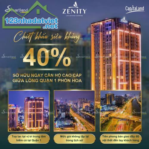 Sở hữu căn hộ cao cấp Zenity Võ Văn Kiệt, quận 1 với mức giá rẻ hơn quận 4 và quận 2 - 5