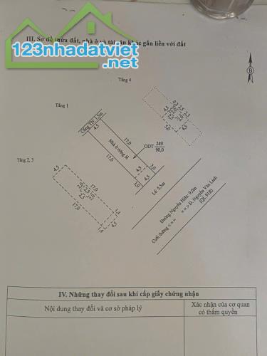 BÁN NHÀ 1 TRỆT 3 LẦU + SÂN THƯỢNG KIỂU LỆCH TẦNG MỚI ĐẸP - MẶT TIỀN ĐƯỜNG NGUYỄN HIỀN, KDC - 2