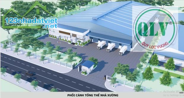 Cho thuê nhà xưởng 5.400m2 KV 14.000m2 tại Thị Trấn Mỹ Phước, Tiền Giang - 1