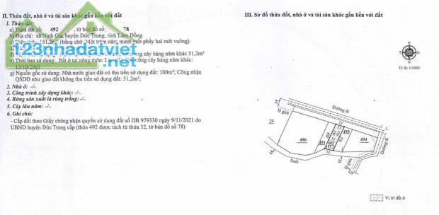 CHÍNH CHỦ BÁN ĐẤT THỔ CƯ GIÁ RẺ NGAY QL20-NINH GIA