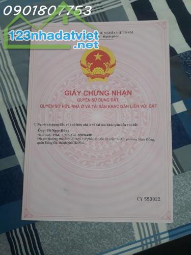 Chính chủ cần bán nhà mặt tiền Hồ Đắc Di, Phường Nam Đồng, Đống Đa, DT 163,4m2, giá 36 tỷ