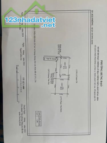 ❌❌❌Chính chủ gửi bán hai lô đất tại Phương Lung Hưng Đạo ✔️Diện tích 41,4m2 lô góc giá 7xx - 5