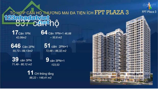 Căn hộ 2 PN của FPT PLAZA -Đà Nẵng