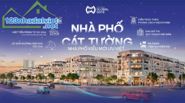 Cơ hội sở hữu nhà phố sớm  khu Cát Tường Vinhomes Global Gate Cổ Loa - 1