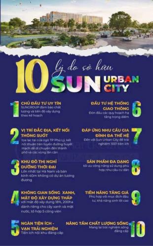 Biệt Thự, Nhà Phố, Liền Kề, Chung Cư - Dự Án Sun Urban City Hà Nam. - 4