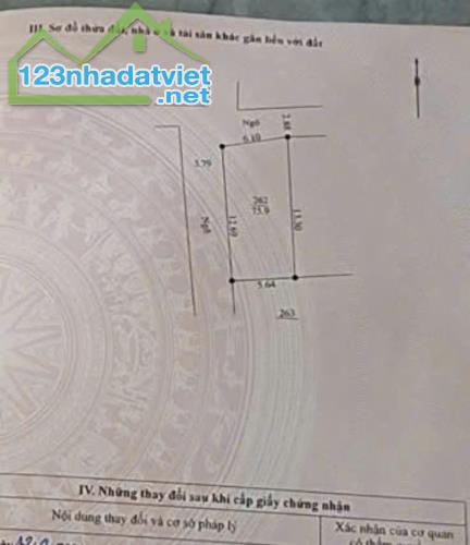 75.9m đất giáp thị trấn Chúc Sơn, lô góc 2 măt tiền đường thông ô tô - Gần Trường C3, chợ