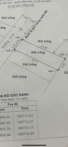 Bán đất mặt tiền hẽm xe tải tân tạo bình tân - 2