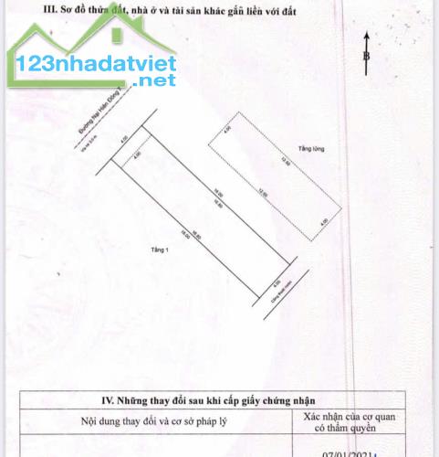 Chính chủ bán nhà 2 tầng mặt tiền 5m5 Nại Hiên Đông 7 - 1