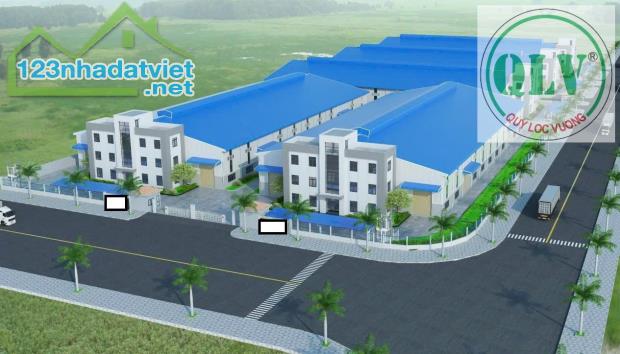 Cho thuê nhà xưởng kv 40.000m2 gồm 5 xưởng 5.000m2 ở KCN Hải Sơn Long An