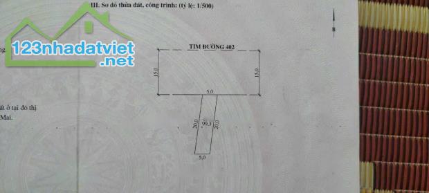 ❌❌❌BÁN LÔ 100m2 MẶT ĐƯỜNG 402 GIÁ CHỈ 2 TỶ XX .