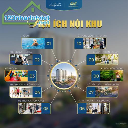 Bán căn 1PN 56m2, nhà mới 100% giá 4.246 tỷ đã vat De Capella Lương Định Của Q2