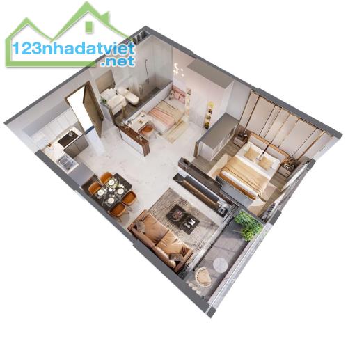 Bán Căn 1PN+ Beverly Solari Mới chưa ở, View sông, nội khu đẹp 46,9m2 chỉ 2,68T