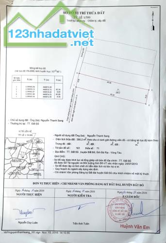 Bán lô đất rộng 390m2 cách biển Phước Hải 5km gần QL55. - 3