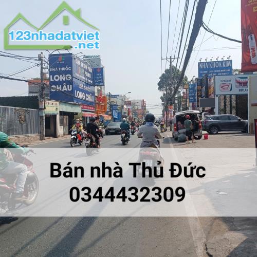 Bán nhà Thủ Đức, Mặt tiền kinh doanh, Ngay Lê Văn Việt, 140 m2, Ngang 6m, 10 tỷ nhỉnh - 1