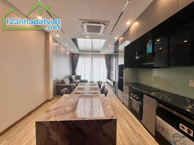 SIÊU PHẨM THẠCH BÀN 56M2 x 8T OTO TRÁNH THANG MÁY FULL NỘI THẤT KINH DOANH. 17TỶ - 1