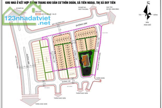 Bán đất nền cạnh sun Hà Nam giá 19tr/m2