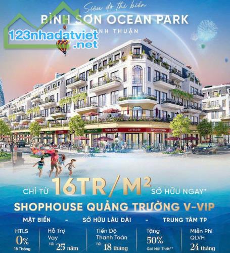 Premium Ocean Gate Ninh Thuận, Nhà mặt Biển Sổ hồng lâu dài thanh toán 2ty4 nhận nhà