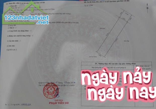 Bán nhà khu phân lô Thiên Lôi- Võ Nguyên Giáp, 78m 3.5 tầng GIÁ 5.5 tỉ cực đẹp - 4