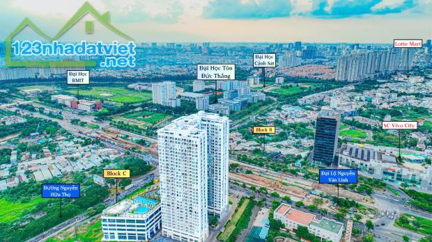 Bán căn 2PN Tầng cao View Sông tại Lavida Plus Nguyễn Văn Linh Q7 Nhà thô Giá 3,650 tỷ - 4