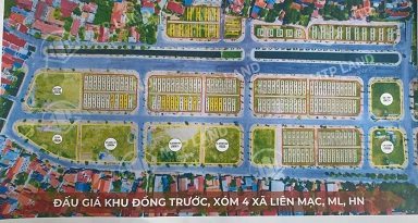 Đấu Giá khu Đồng Trước, Xóm 4, Thôn Xa Mạc, Xã Liên Mạc, Mê Linh, Hà Nội - 1