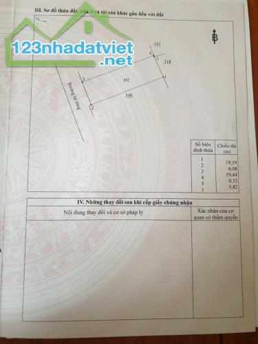 Nhà đất 120m2 thổ cư, tặng nhà cấp 4. Tam Phước, Biên Hòa. gần ngay KCN Tam Phước.