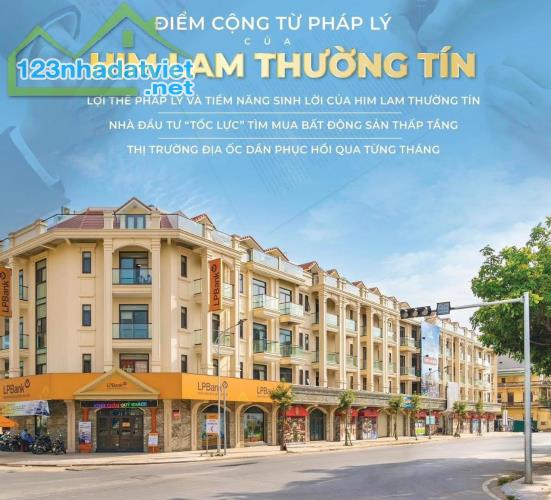 Bán xuất ngoại giao lô góc , cạnh vườn hoa dự án Him Lam Thường Tín, giá tốt