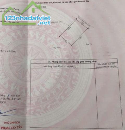 Bán nhà Hào Khê - Quán Nam, 52m 3 tầng, vị trí cực nông, GIÁ 2.85 tỉ - 4