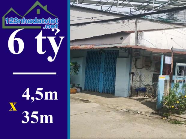 BÁN NHÀ ĐÀO SƯ TÍCH NHÀ BÈ: DT: 4,5 X 35M (144 M2). ĐANG THU NHẬP 10TR/THÁNG