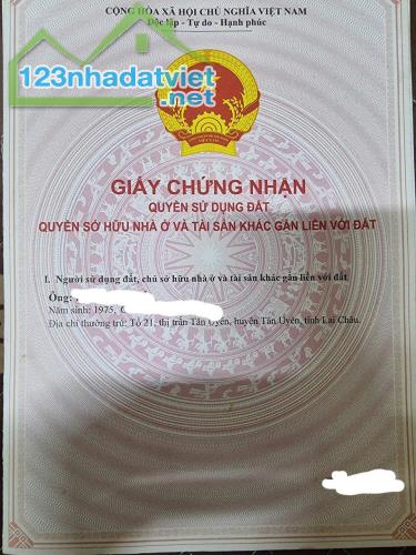 CHÍNH CHỦ Cần Bán 2 lô đất liền kề vị trí đẹp tại Bản Chom Chăng - Thân Thuộc - Tân Uyên - 1