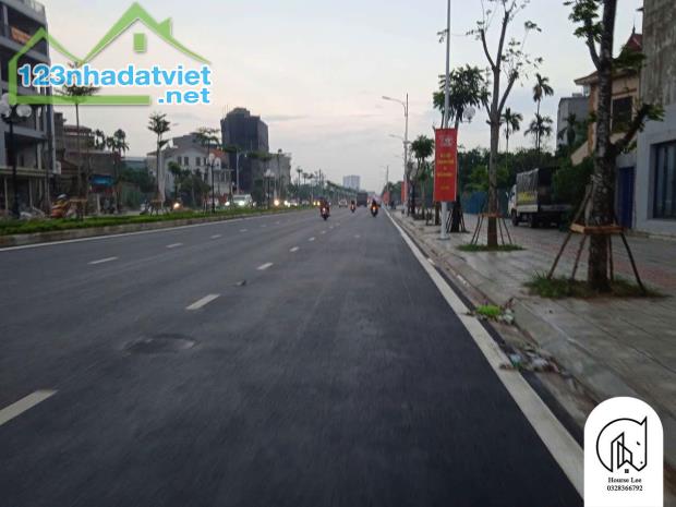 Bán đất mặt phố Hồng Tiến đường rộng vỉa hè kinh doanh nhộn nhịp 100m mặt tiền: 8m 32 tỷ - 2