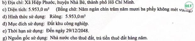 Bán nhà xưởng gần 6.000m2 tại KCN Hiệp Phước, Nhà Bè, HCM - 1