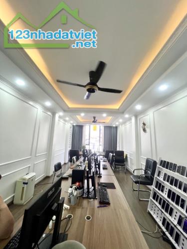 Bán nhà phố Hoàng Mai. Diện tích 60m2, 6 tầng thang máy, kinh doanh, giá 12 tỷ