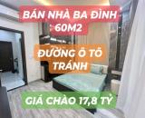 BÁN NHÀ TRUNG TÂM BA ĐÌNH 60M2-MT 6,2M-GIÁ CHÀO 17,8 TỶ-THƯƠNG LƯỢNG TỐT