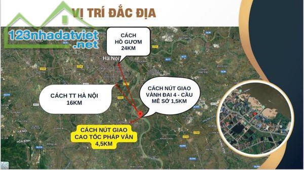 Bán lô đất nhỏ xinh gần cầu Mễ Sở - khu sinh thái Hồng Vân giá nhỉnh 1 tỷ - 3