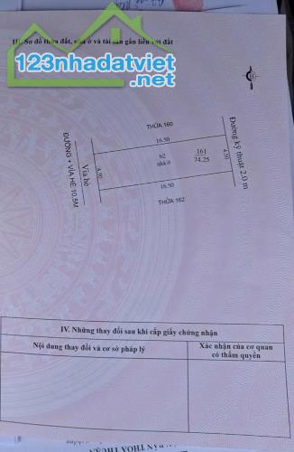 Bán nhà 2.5 tầng KĐT Vạn Lộc, ph Tứ Minh, TP HD, 74.25m2, mt 4.5m, 3 ngủ, 2 vs, giá tốt - 5