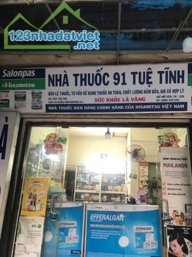 Chính chủ cần bán nhà 2 tầng mặt phố số 91 Tuệ Tĩnh, p Nguyễn Du, quận Hai Bà Trưng, HN