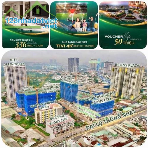 Mở bán căn hộ Bcons City tại Dĩ An chỉ 590 triệu sỡ hữu ngay.