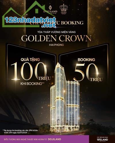 Thông tin nổi bật về căn hộ tại Golden Crown hải Phòng