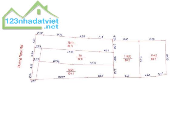 TUYỆT PHẨM MẶT PHỐ NGỌC HỒI 480M*MT15M VỈA HÈ KINH DOANH SIÊU ĐỈNH GIÁ CHỈ 155 TỶ - 5