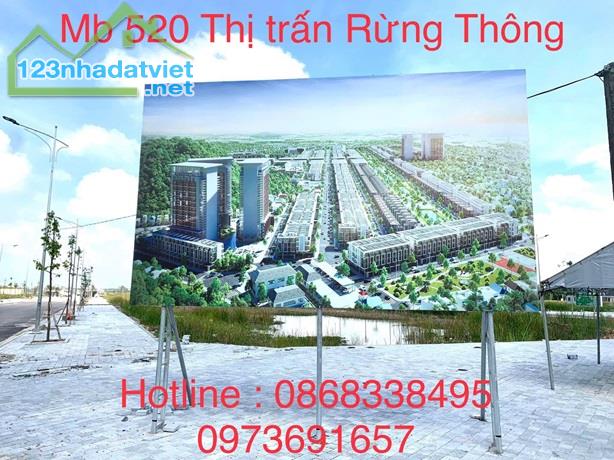 ĐẤT ĐẸP – GIÁ TỐT – CHÍNH CHỦ CẦN BÁN Lô Đất Tại Đô thị 520 Thị trấn Rừng Thông,Thanh Hoá. - 4