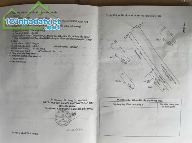 Nhà trệt lửng 2 lầu góc 2 mặt tiền Trần Phú và Ung Văn Khiêm, TTTM Cái Khế, Cần Thơ