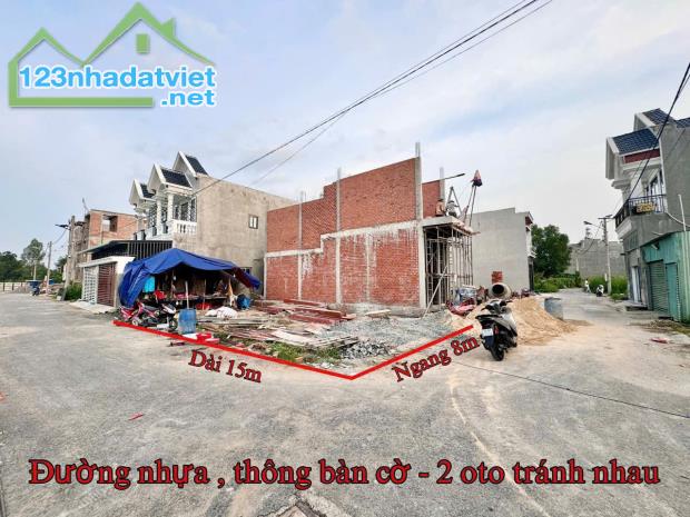 CHỦ GỞI BÁN ĐẤT BIỆT THỰ GÓC 2 MẶT TIỀN (NGANG 8M) KDC HOÀNG MINH CHÁNH P. HÓA AN - 2