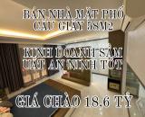 BÁN NHÀ MẶT PHỐ HOÀNG SÂM CẦU GIẤY 58M2-MT 4,2M-6 TẦNG-GIÁ CHÀO 18,6 TỶ- GIÁ THƯƠNG LƯỢNG