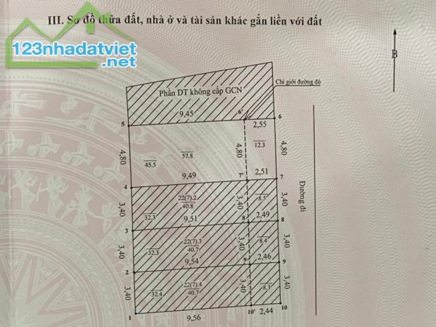 Lô đất mặt ngõ oto tránh,mặt tiền đẹp, sát vách quận ủy Bùi Huy Bích