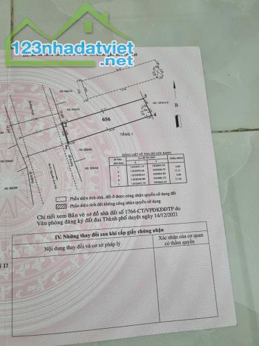 Bán Nhà (4x18) Mặt Tiền Chợ Trần Quang Cơ , P. Hiệp Thành, Q12 giá tốt 7.2T