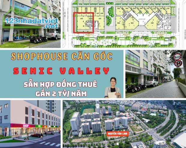 Shophouse sẵn hợp đồng thuê gần 2 tỷ/năm. Mua trực tiếp chủ đầu tư. Thanh toán 20% đến - 4